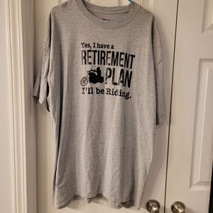 Gray Graphic T-Shirt